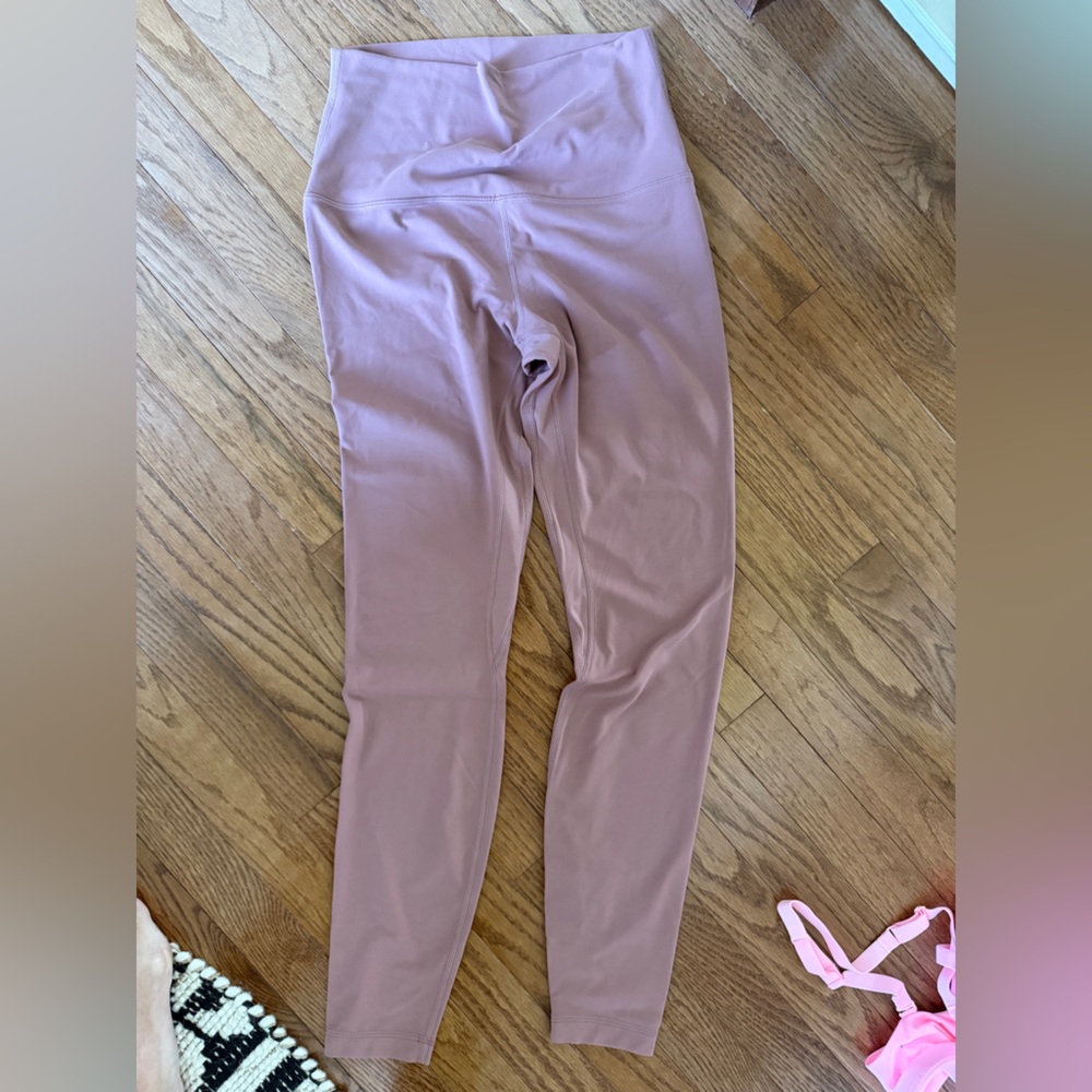 Lululemon align Dusty Rose High-Rise Leggings size 8